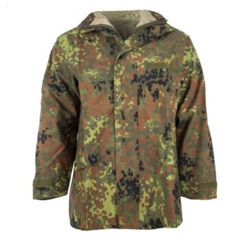 BW Nässeschutzjacke flecktarn neu