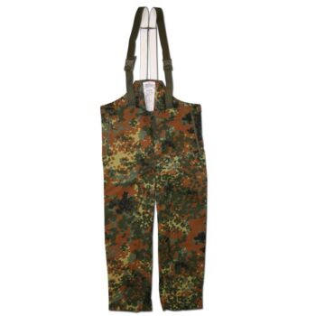 BW Nässeschutzhose flecktarn neu