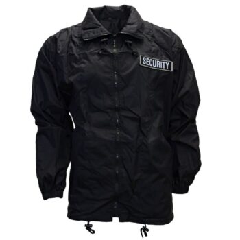 Windbreaker Security schwarz