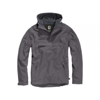 Brandit Jacke Windbreaker anthrazit