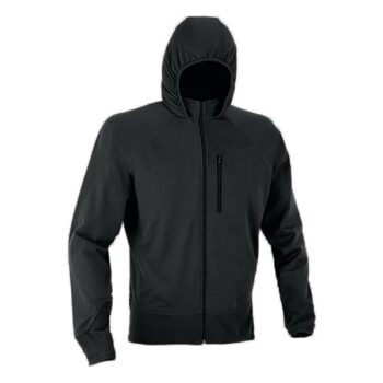 Defcon 5 Fleece Jacke Tactical mit Kapuze schwarz