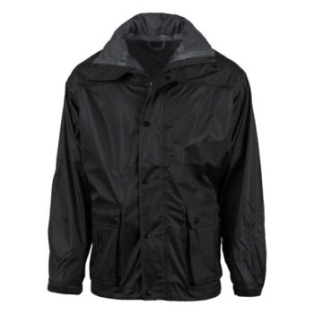 Highlander Regenjacke Tempest MK II schwarz