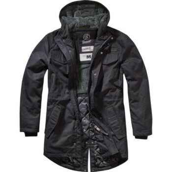 Brandit Parka Marsh Lake schwarz