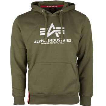 Alpha Industries Hoodie Basic dark green