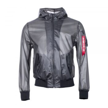 Alpha Industries Regenjacke MA-1 Hooded Rainjacket schwarz