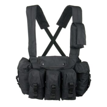 Chest-Rig 6-Pocket schwarz