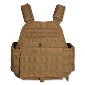 Mil-Tec Weste Plate Carrier coyote