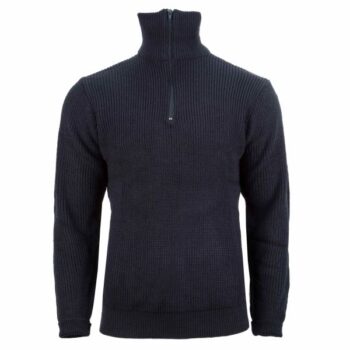 Pullover Troyer 750 g blau