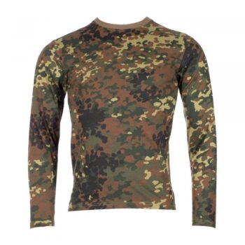 Langarmshirt flecktarn