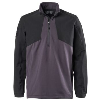 5.11 Sweatshirt Thunderbold Half Zip charcoal