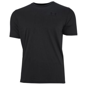 Under Armour Shirt Sportstyle Left Chest SS schwarz