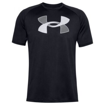 Under Armour T-Shirt Big Logo Tech SS schwarz