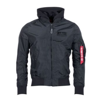 Alpha Industries Fligerjacke MA-1 TT Hood schwarz