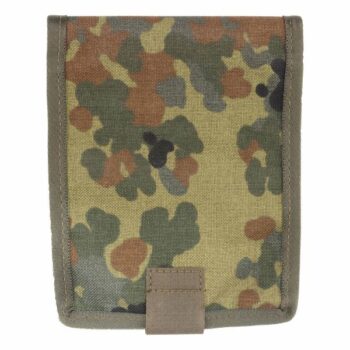 Heim Ausweismappe Brustbeutel flecktarn