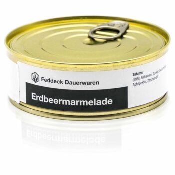 Dosenmarmelade Erdbeere 200g