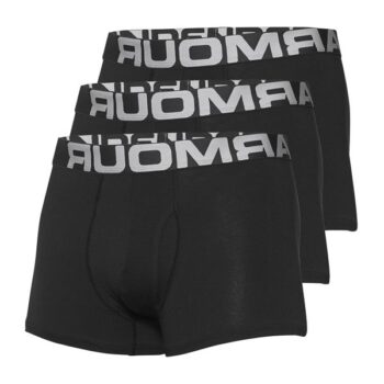 Under Armour Boxershorts Charged Cotton 7.5 cm 3er Pack schwarz