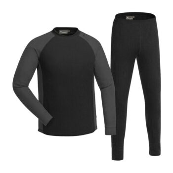 Pinewood Unterwäsche Set Finnveden Base Layer schwarz dark grey