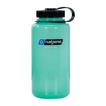 Nalgene Trinkflasche Weithals Glow Sustain 1 L grün