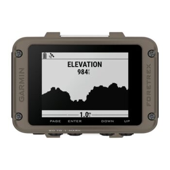 Garmin GPS-Gerät für Handgelenk Foretrex 901 Ballistic schwarz