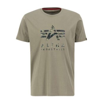 Alpha Industries T-Shirt Camo PP oliv