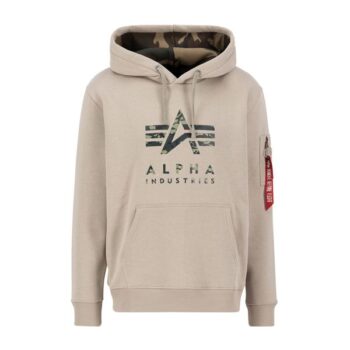 Alpha Industries Hoodie Camo TPU vintage sand