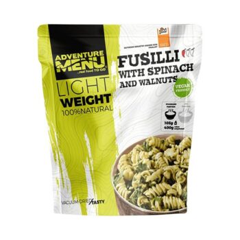 Adventure Menu Lightweight Fusilli mit Spinat und Walnüssen