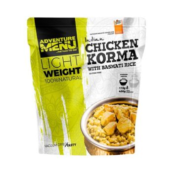 Adventure Menu Lightweight Big Hühnchen Korma mit Basmatireis