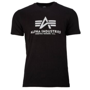 Alpha Industries T-Shirt Basic schwarz