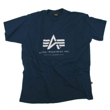 Alpha Industries T-Shirt Basic blau