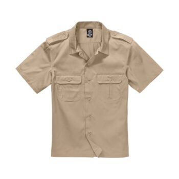 Brandit Shirt US halbarm camel