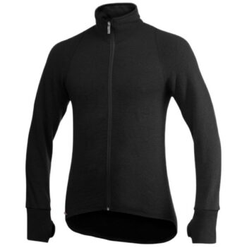 Woolpower Jacke Full Zip 400 schwarz