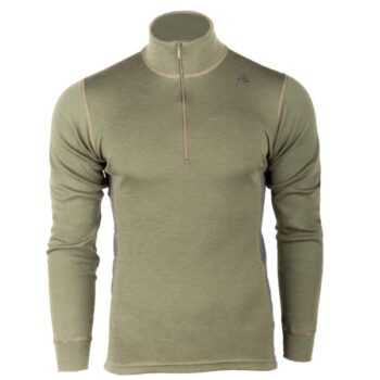 Aclima Longsleeve Warmwool Mock Neck olive night