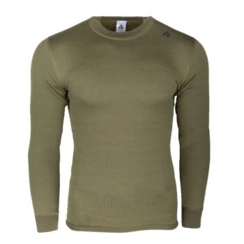 Aclima Longsleeve HotWool Crew Neck olive night