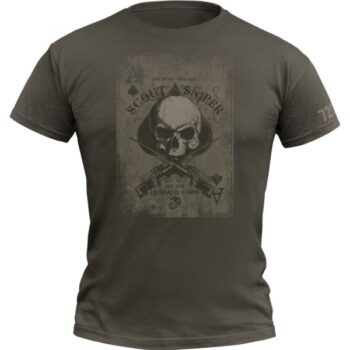 720gear T-Shirt Scout Sniper army oliv