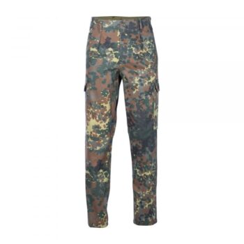 BW Feldhose mit Reißverschluss flecktarn neu