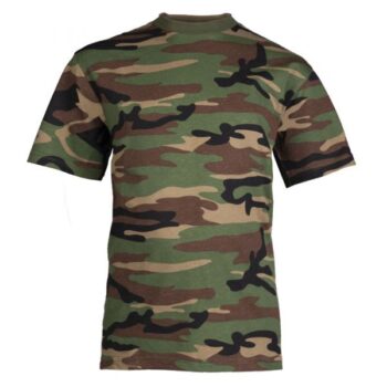 Mil-Tec T-Shirt woodland Kinder