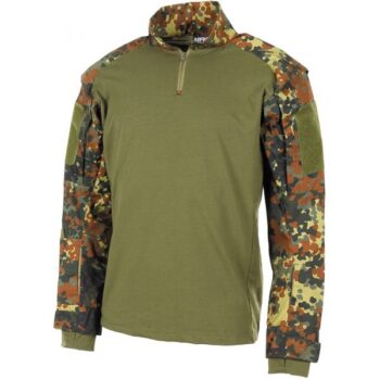 MFH US Langarmshirt Tactical flecktarn