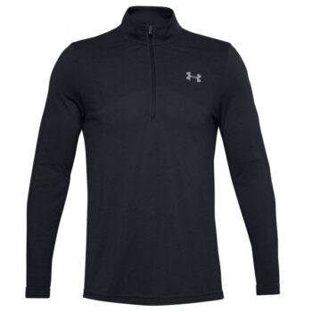 Under Armour Shirt Seamless 1/2 Zip schwarz