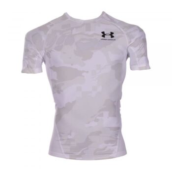 Under Armour Shirt HG Isochill Comp Print SS weiß