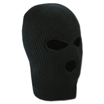 Mil-Tec Balaclava Kopfhaube 3-Loch Thinsulate schwarz