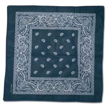 Bandana Western blau