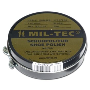 Mil-Tec Schuhcreme schwarz 80g