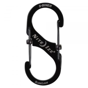 Nite Ize Karabiner S-Biner SlideLock Gr. 3 Edelstahl schwarz