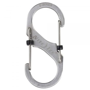 Nite Ize Karabiner S-Biner SlideLock Gr. 3 Edelstahl stainless