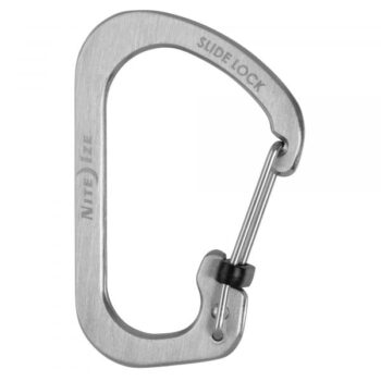 Nite Ize Karabiner SlideLock Gr. 3 Edelstahl silberfarben