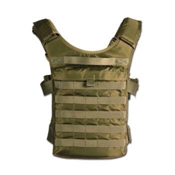 Tasmanian Tiger Chest Rig Zusatz Paratrooper Back Plate khaki