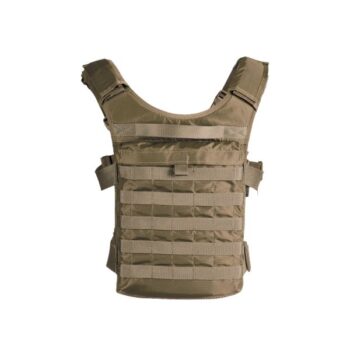 Tasmanian Tiger Chest Rig Zusatz Paratrooper Back Plate coyote