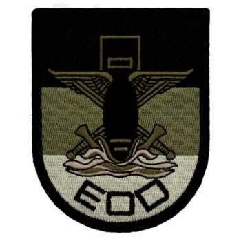 Café Viereck Patch EOD Wappen tarn