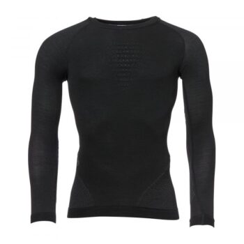 UYN Longsleeve Fusyon Merino Männer schwarz anthrazit