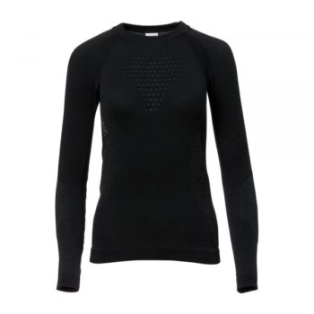 UYN Longsleeve Fusyon Merino schwarz anthrazit Frauen